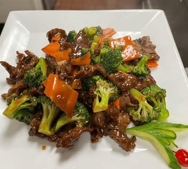 Beef with Broccoli.