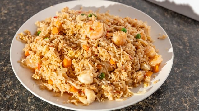 Seafood Fried Rice.