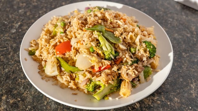 Vegetable Fried Rice.