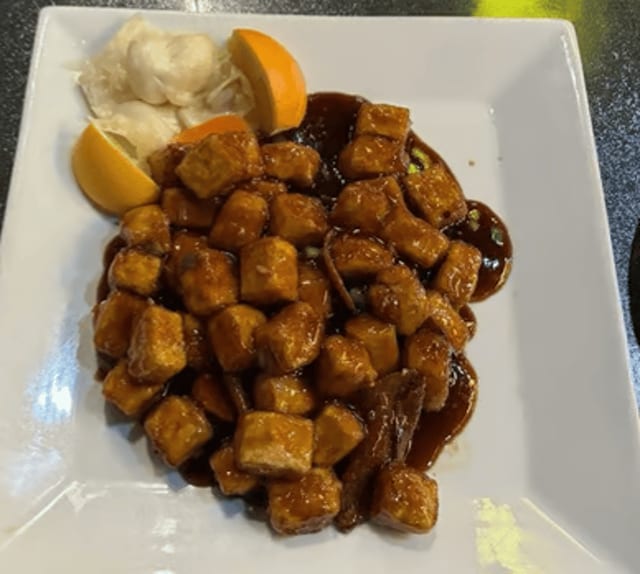 Orange Tofu.