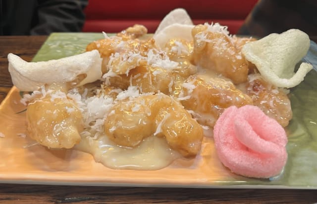Coconut Shrimp.