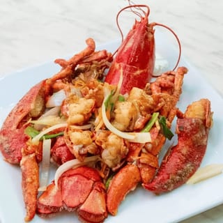 Ginger Green Onion Lobster
