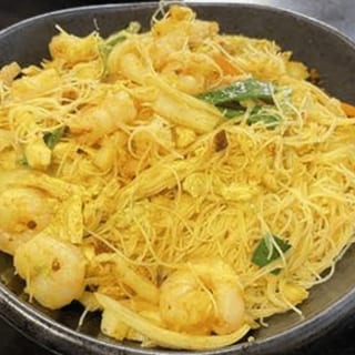 Singapore Stir-fried Mei Fun