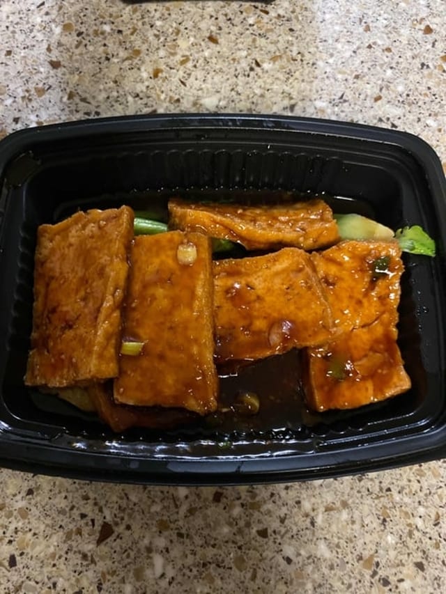 Pan Fried Tofu.