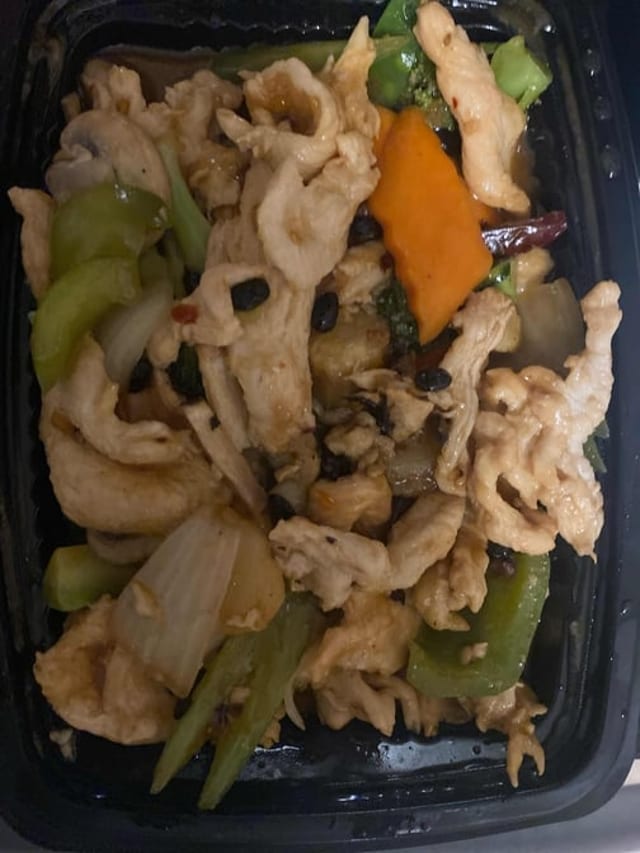 Black Bean Chicken.