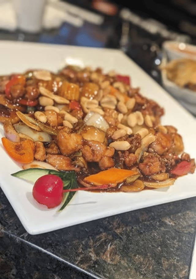 Cashew Chicken.
