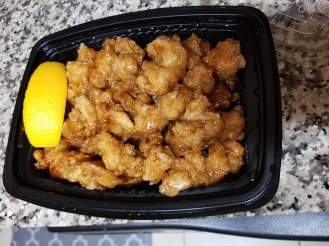 Orange Chicken.