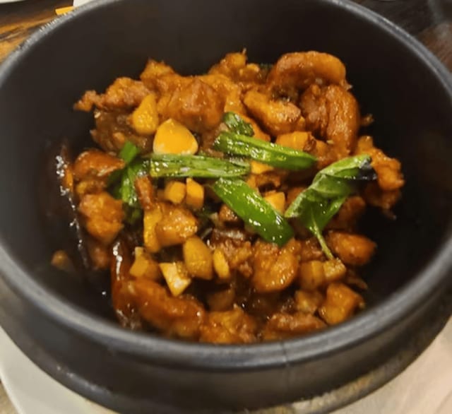 Three Cups Chicken.