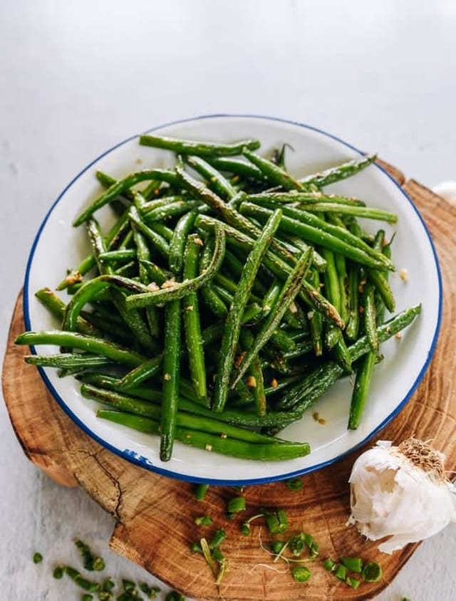 Garlic Green Beans.