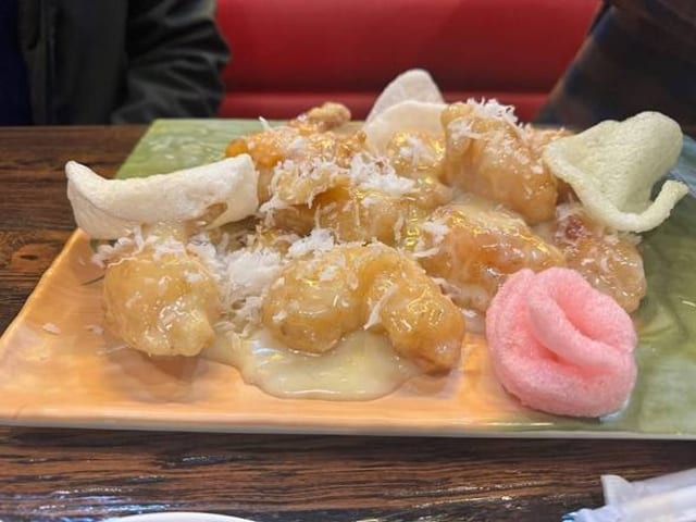 Coconut Shrimp Bento.