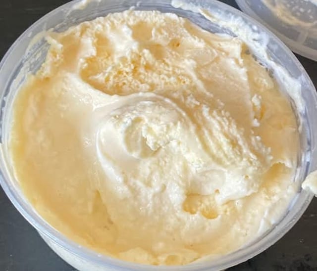 Vanilla Ice Cream.