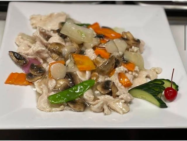 Mushroom Chicken Bento.